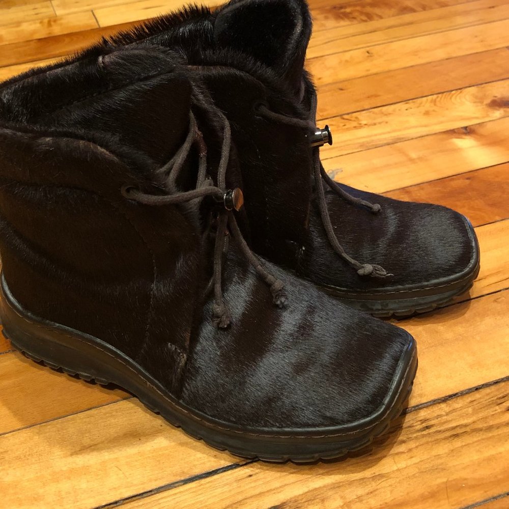Genuine Sealskin Winter Boots